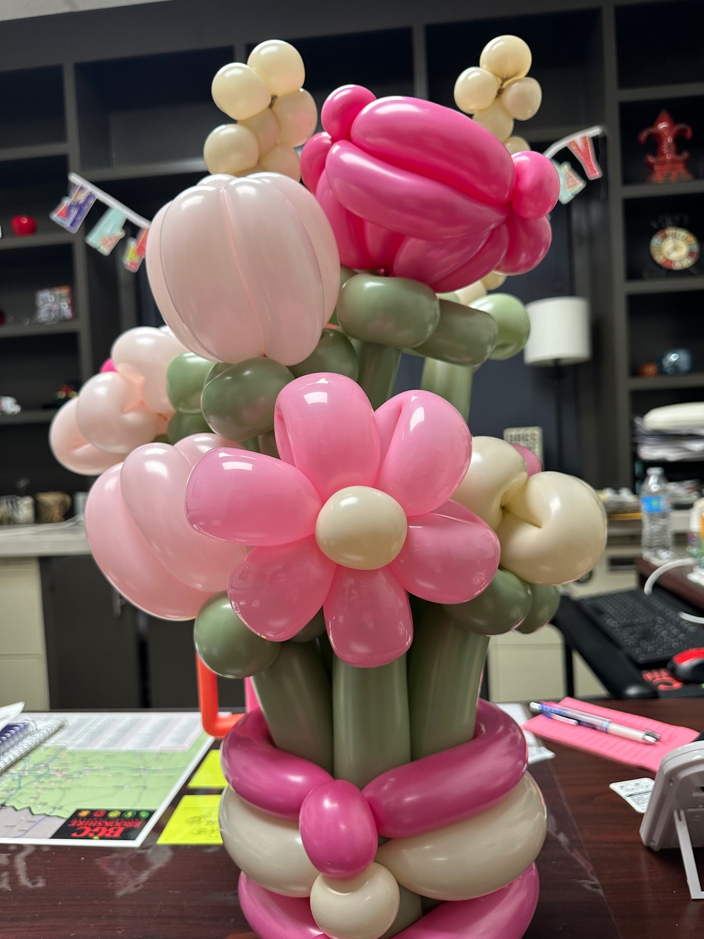 Small Balloon Floral Bouquet